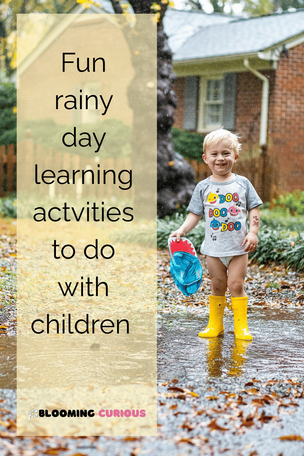 Fun rainy day activities to do with children