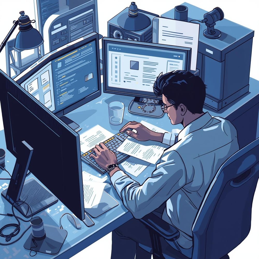 Digital content creator correcting errors regarding misuse of third-party resources