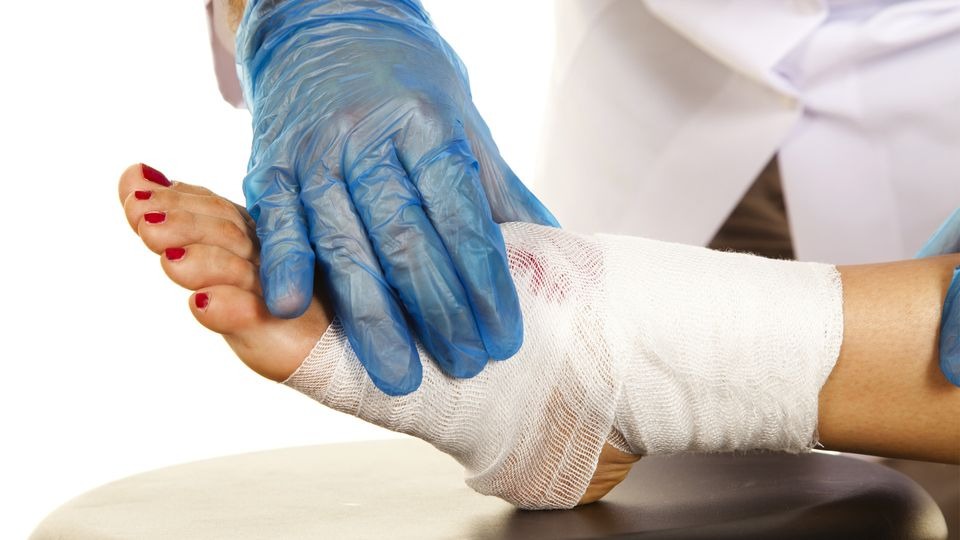 Wound Dressing at home