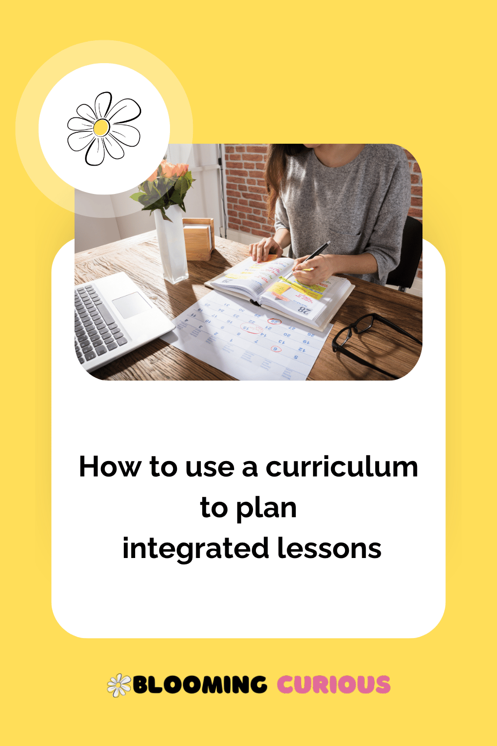 How to use the curriculum to plan integrated lessons