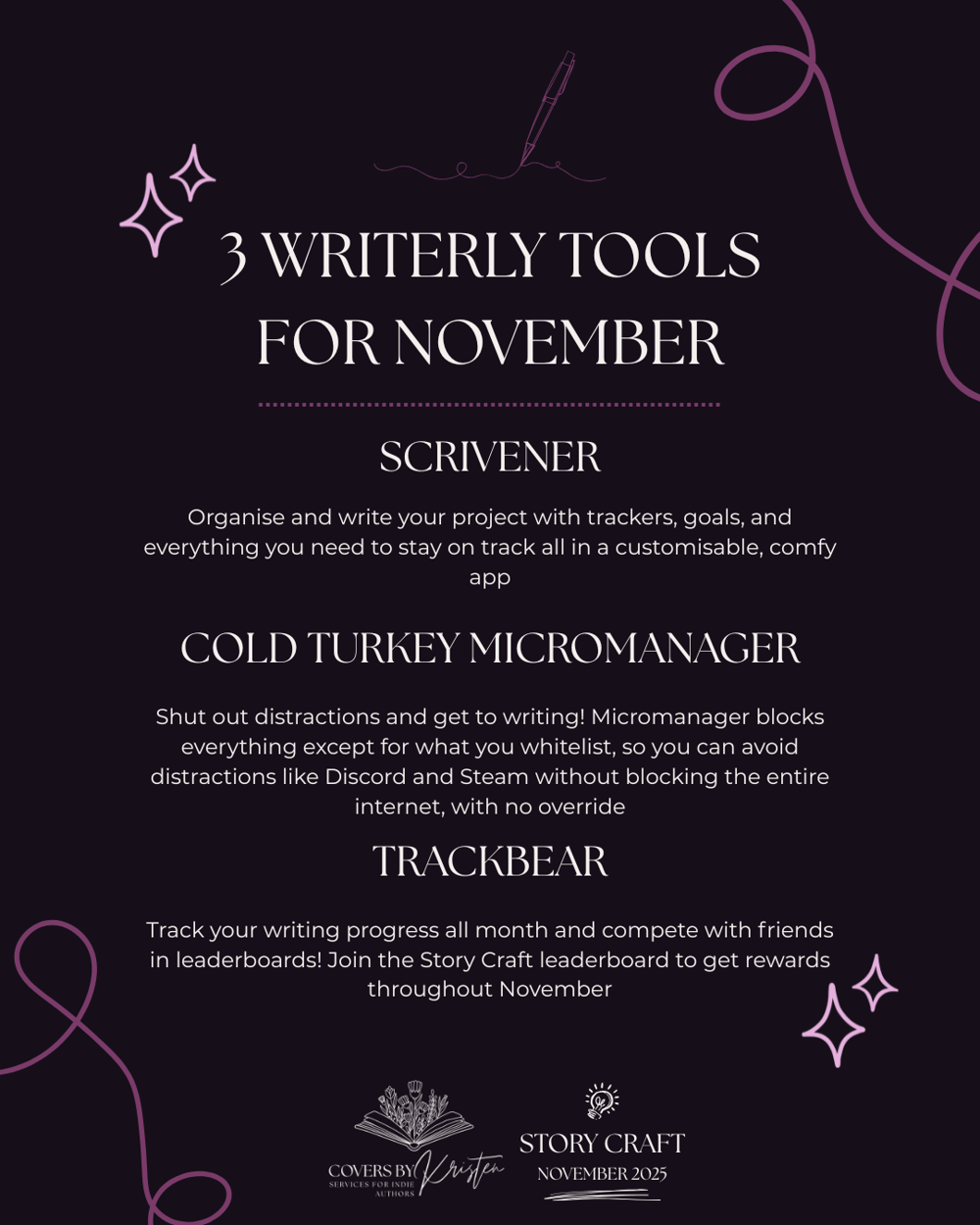 Writing tools for authors