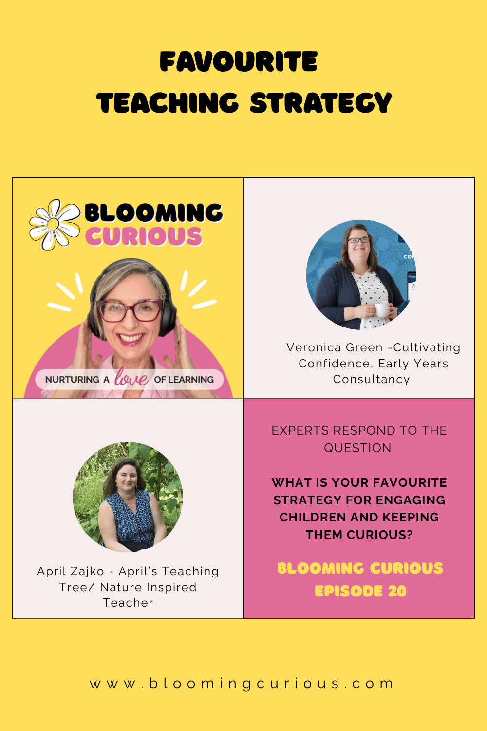 Favourite teaching strategies  blooming curious episode 20