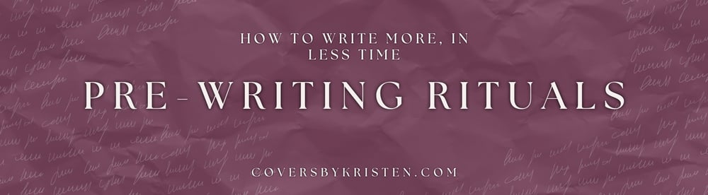 Writing tips: writing rituals to write more words