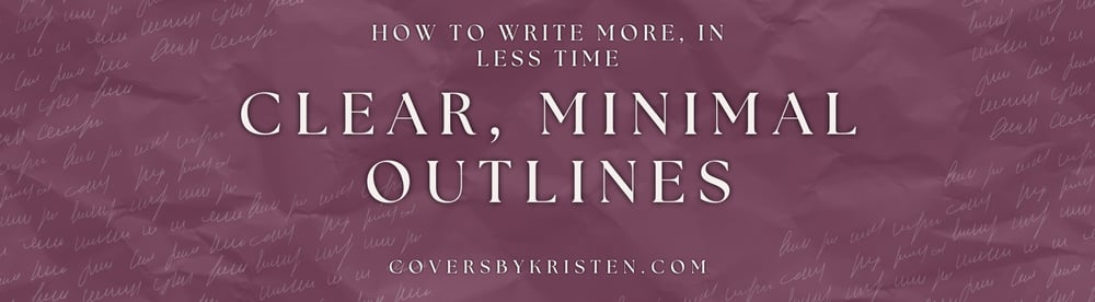 Writing outlines to write more