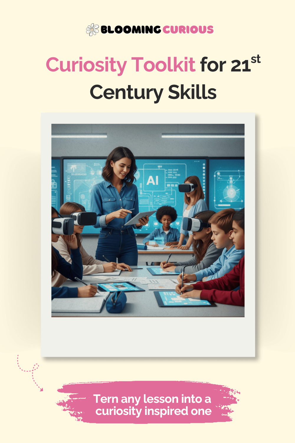 Turn any lesson into a curiosity inspired one with the Curiosity Toolkit