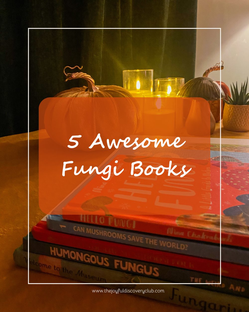 5v awesome Fungi Books