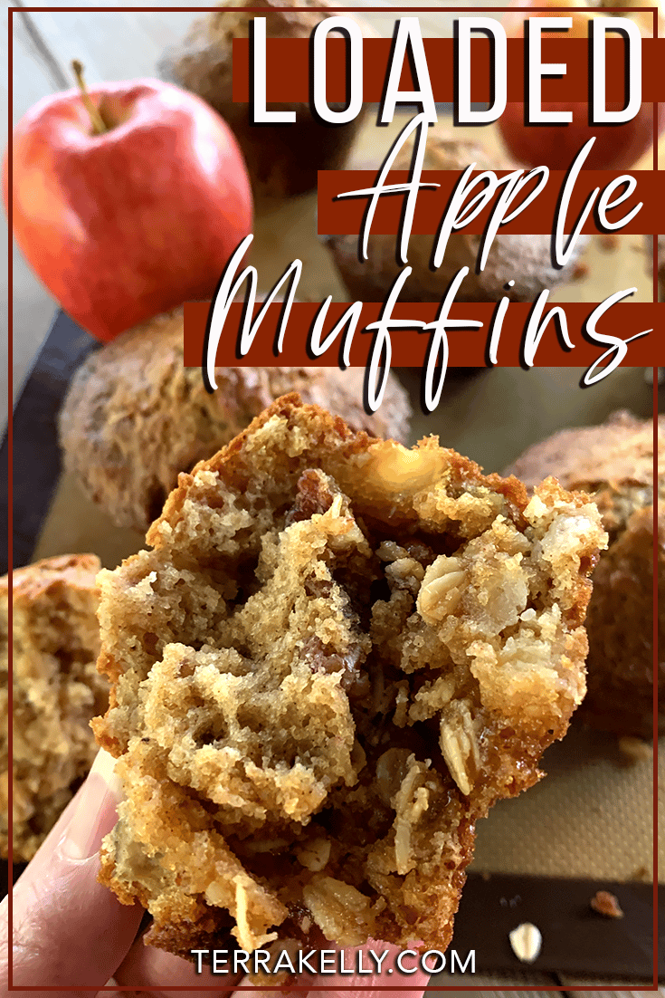 Loaded Apple Muffins Recipe by Terra Kelly