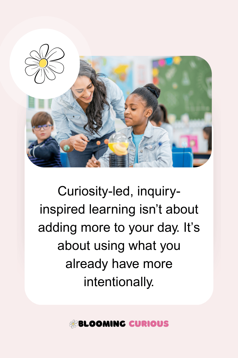 Teachers intentionally using resources