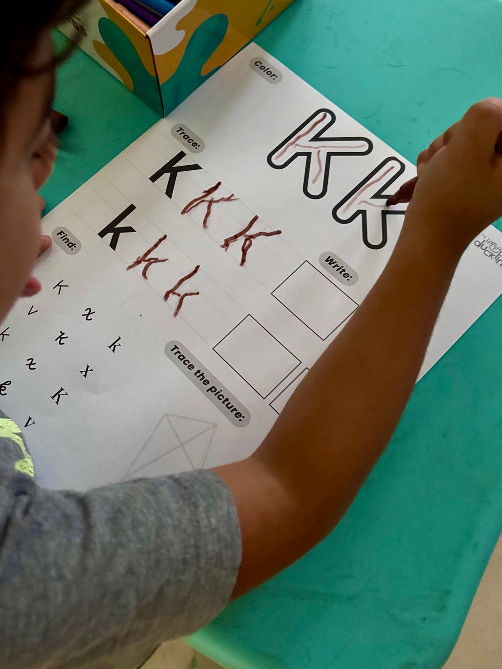 Letter Tracing Worksheets for Preschoolers Fine Motor Skills & Easy ABC Practice