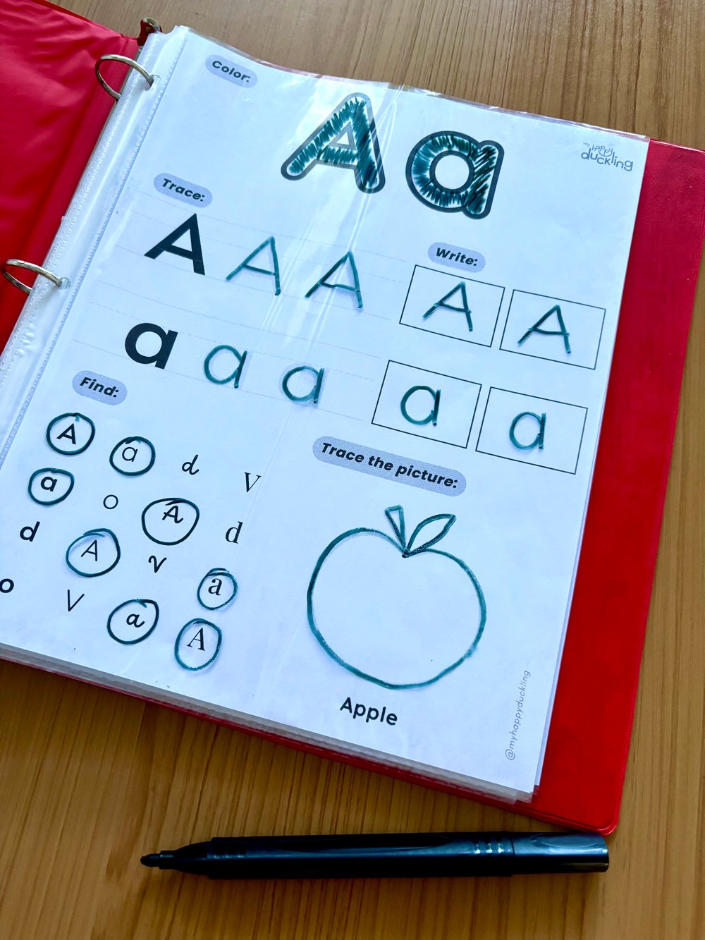 Letter Tracing Worksheets for Preschoolers Fine Motor Skills & Easy ABC Practice