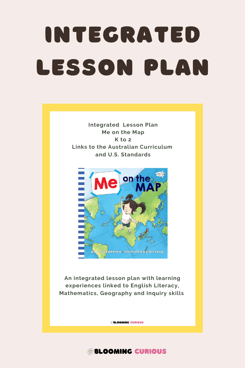Integrated lesson plan for Me On The Map