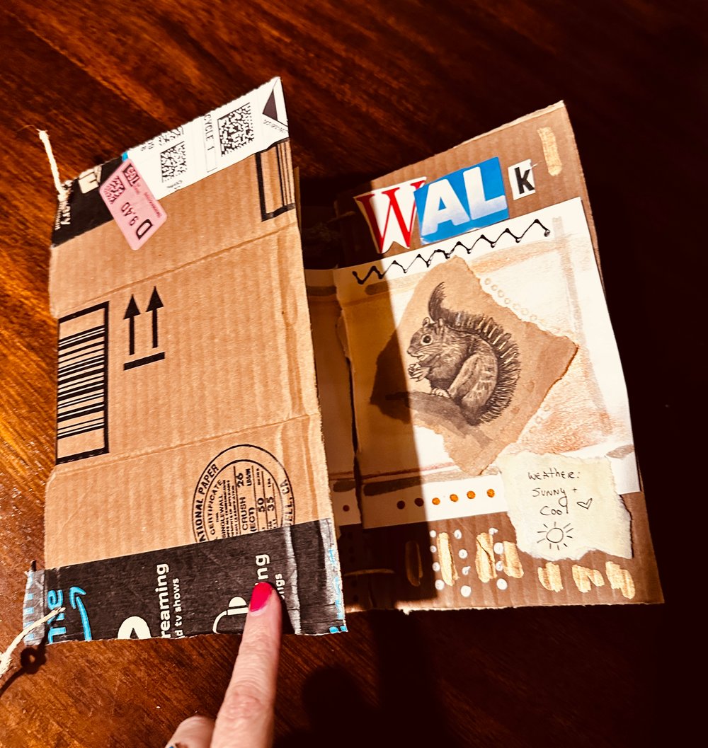 STEM + Art Challenge: Nature-Inspired Mixed Media Journal