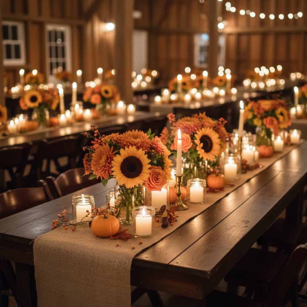 Autumn Root Burnt Sienna, Brown, and Tan Wedding Theme