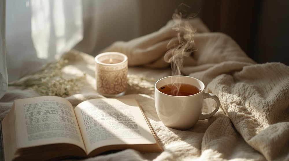 Morning self-care routine supporting nervous system regulation and stress recovery