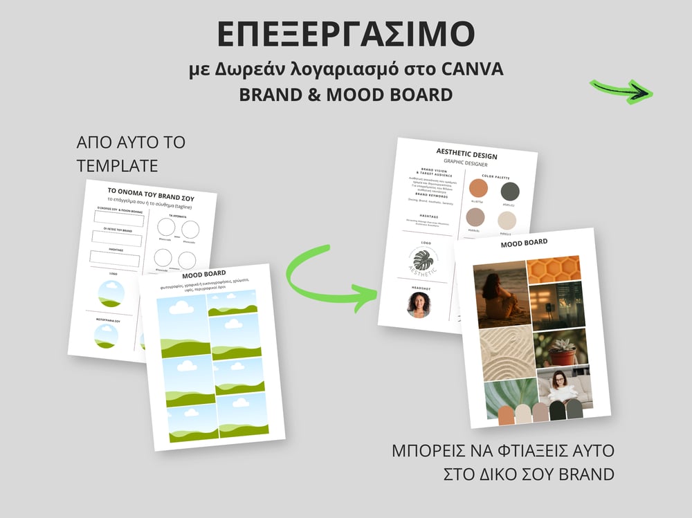 Brand Board template