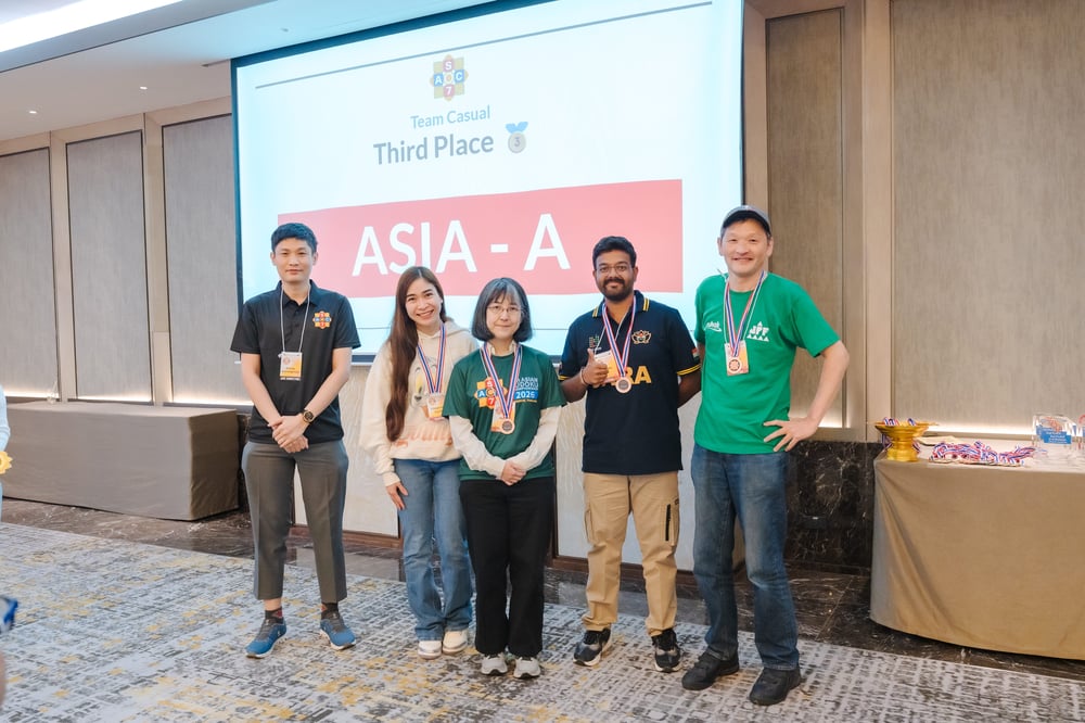 Asia-A Team 3rd place Casual Division