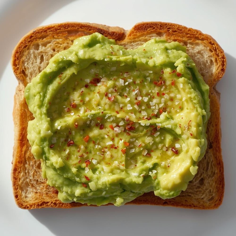 Breakfast_ Whole-grain toast with avocado – Toast is affordable, and avocado is a good source of healthy fats.