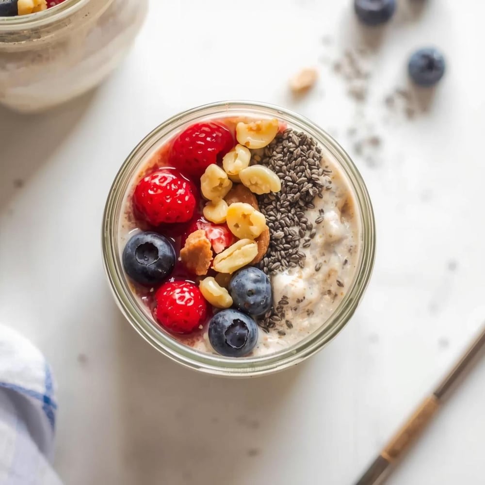 Breakfast_ Overnight oats with chia seeds – A no-cook option that’s easy to prep ahead.