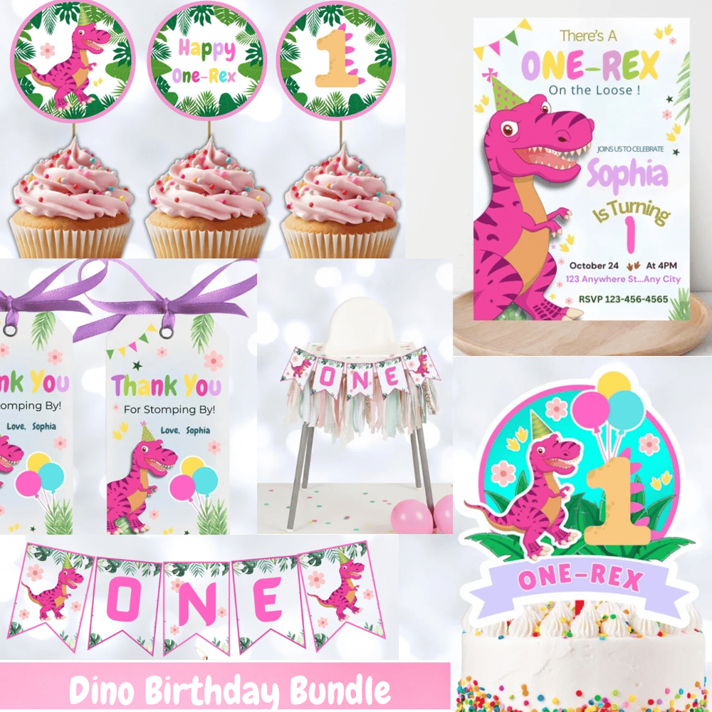 Bundle One Rex Birthday Party