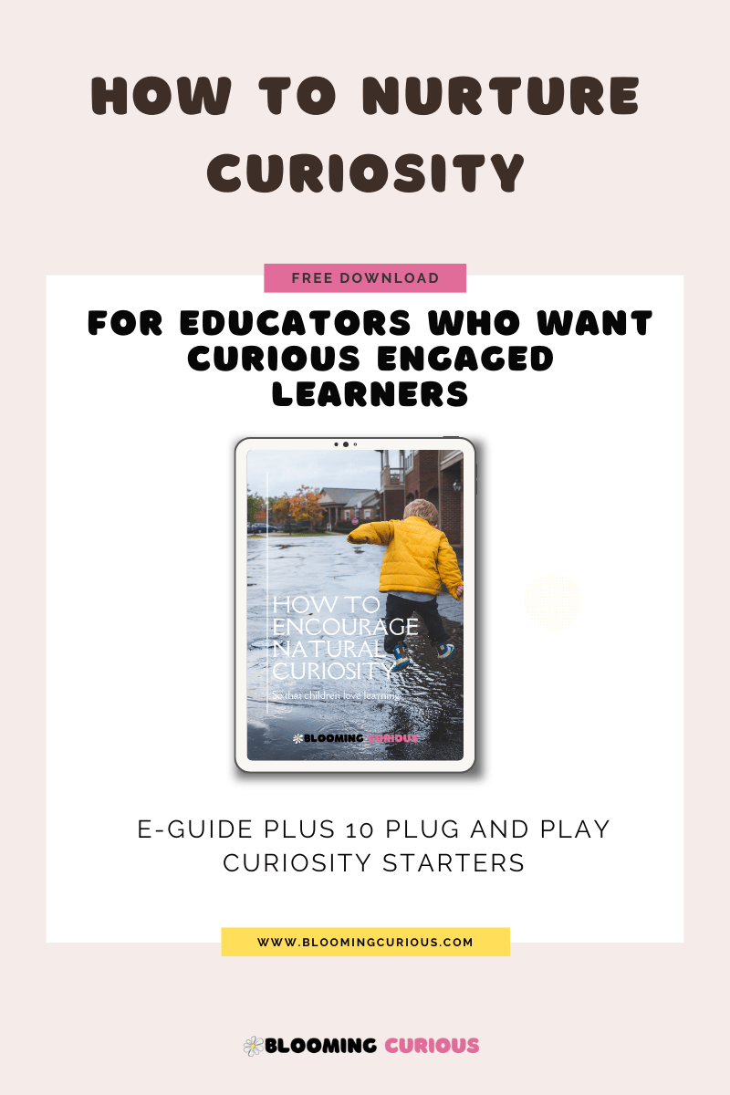How to nurture  children's curiosity