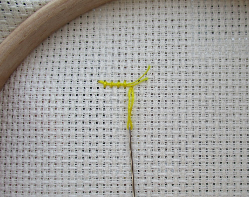 starting cross stitch