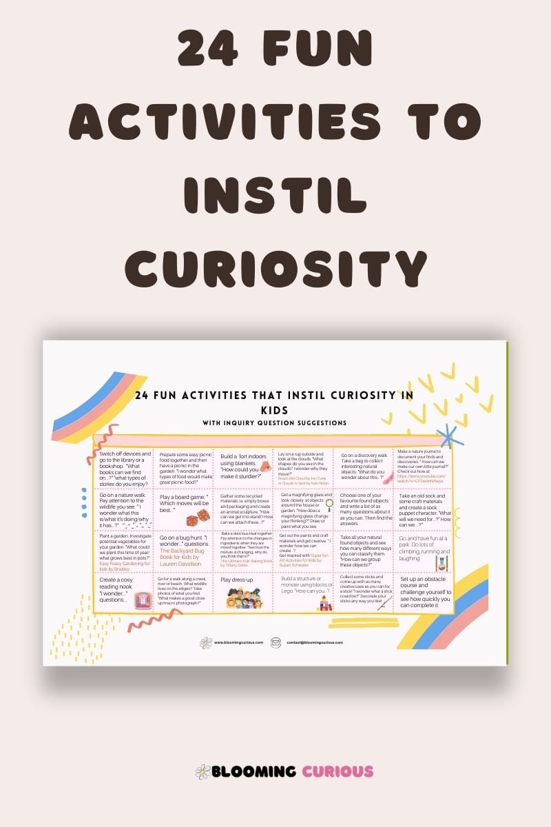 24 screen free activities to instil curiosity