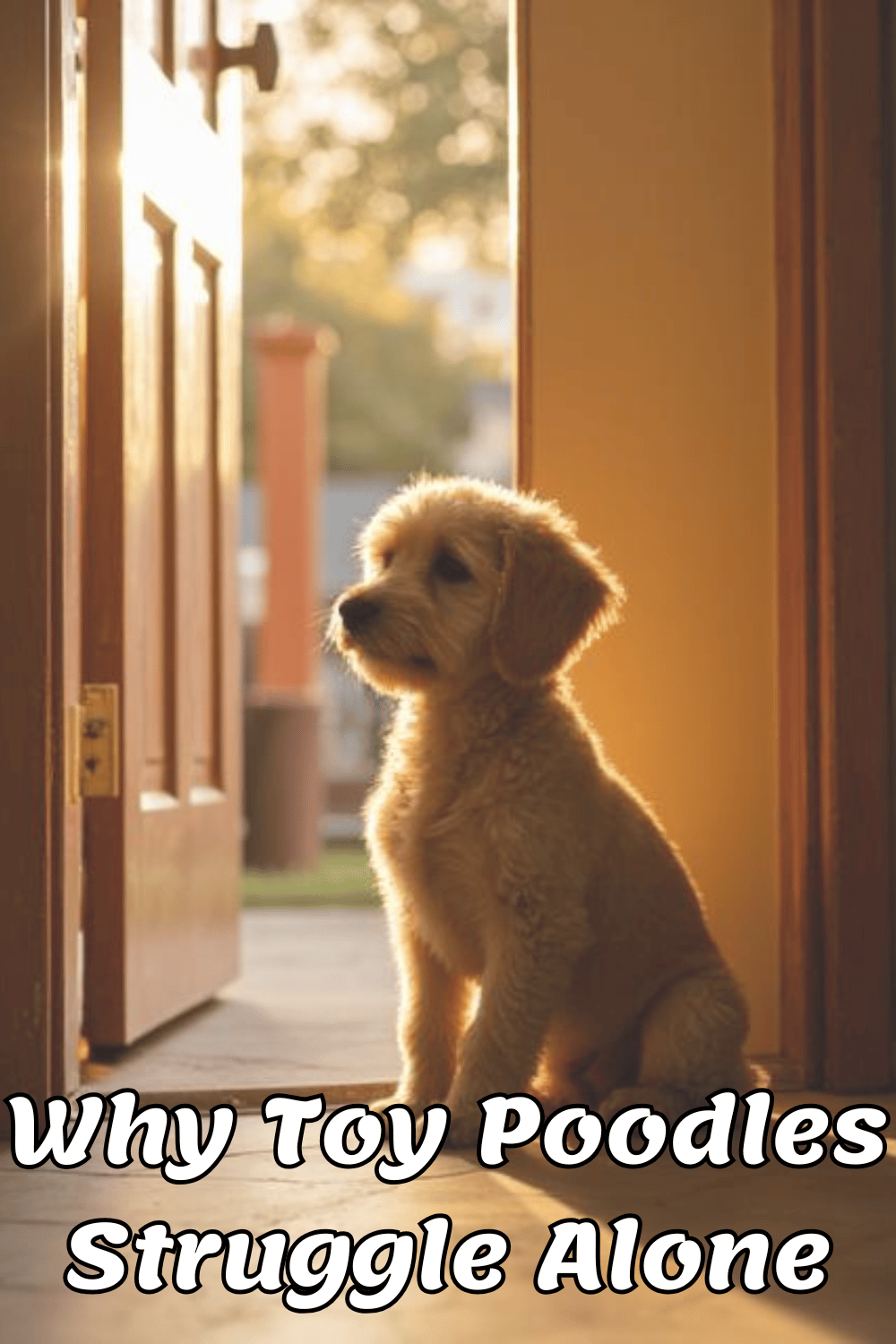 Why Toy Poodles Struggle Alone