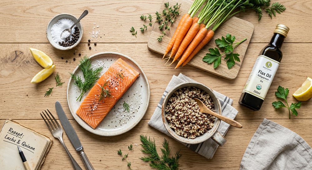 Ingredients for Salmon and Quinoa Sensation The Best Homemade Dog Food for Dogs with Itchy Skin and Allergies
