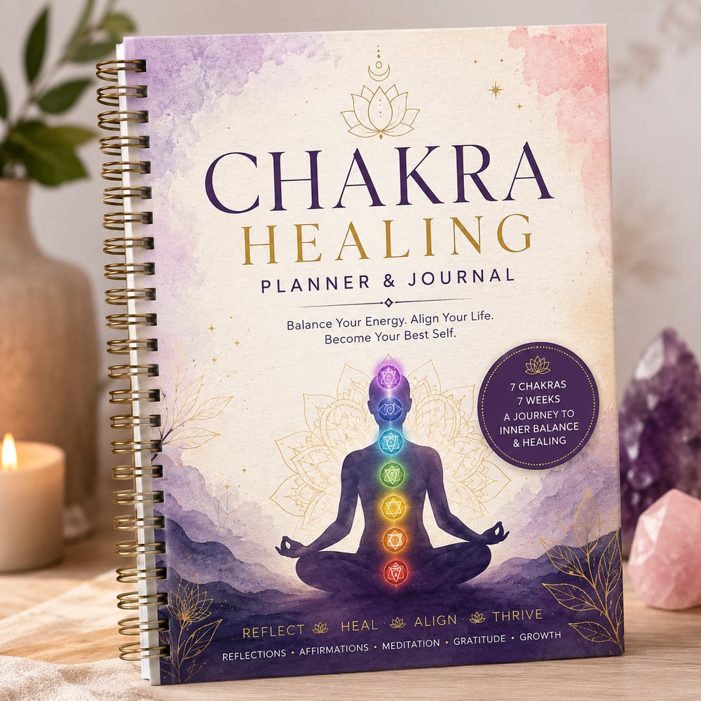 Chakra Healing Planner and Journal