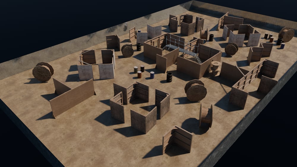 Modular FPS/TPS Field Kit – CQB Training & Combat Field Assets