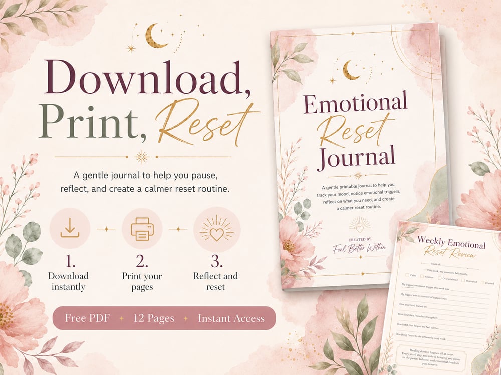 emotional reset journal