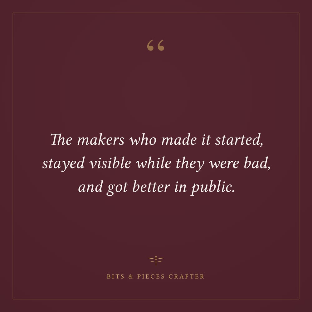 Start Somewhere with your business, just start