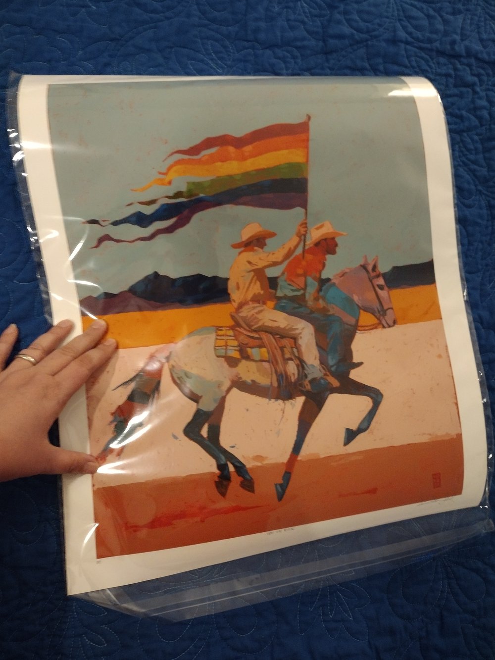 Now We Ride! Print