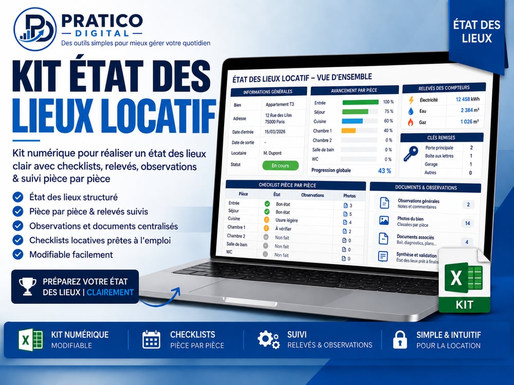 Kit État des Lieux Locatif