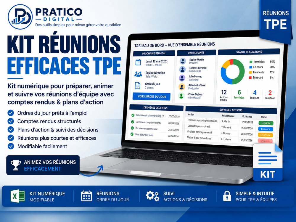 Kit Réunions Efficaces TPE