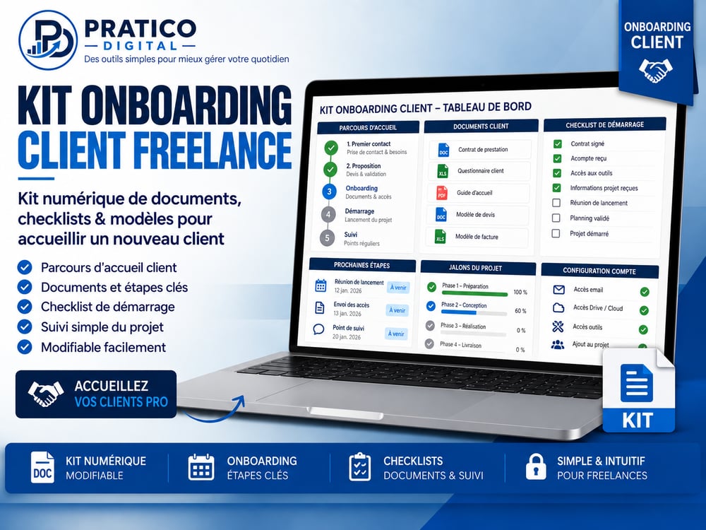 Kit Onboarding Client Freelance