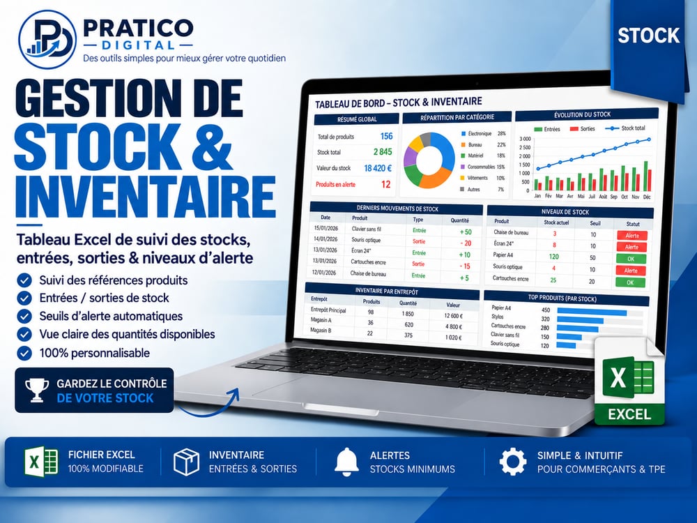 Gestion de Stock & Inventaire