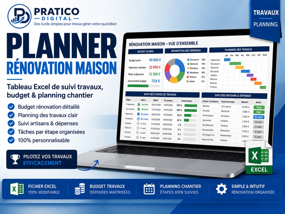 Planner Rénovation Maison