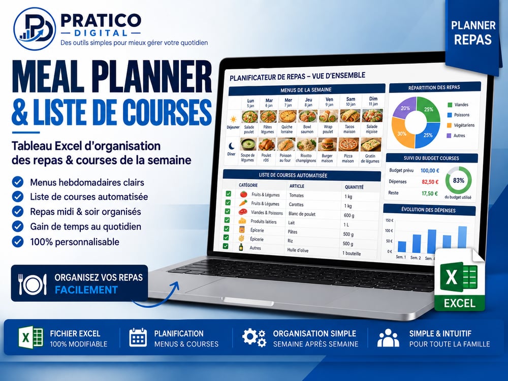 Meal Planner & Liste de Courses