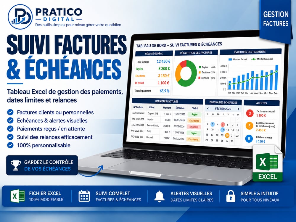 Suivi Factures & Échéances