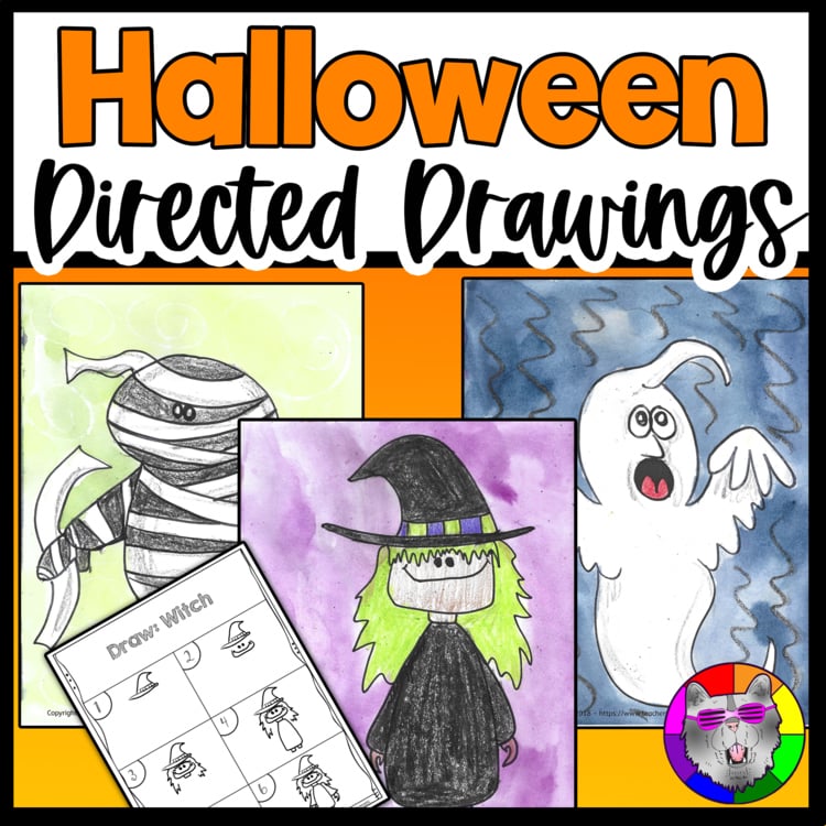 Fall Seasonal Art Pack Bundle 16 Fall and Halloween Art Lessons and Activities – image 6