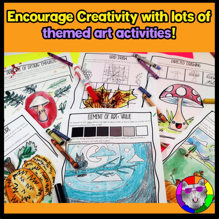 Autumn Activities Autumn Art Activities Autumn Art Lessons Autumn Art Sub Plans – image 3