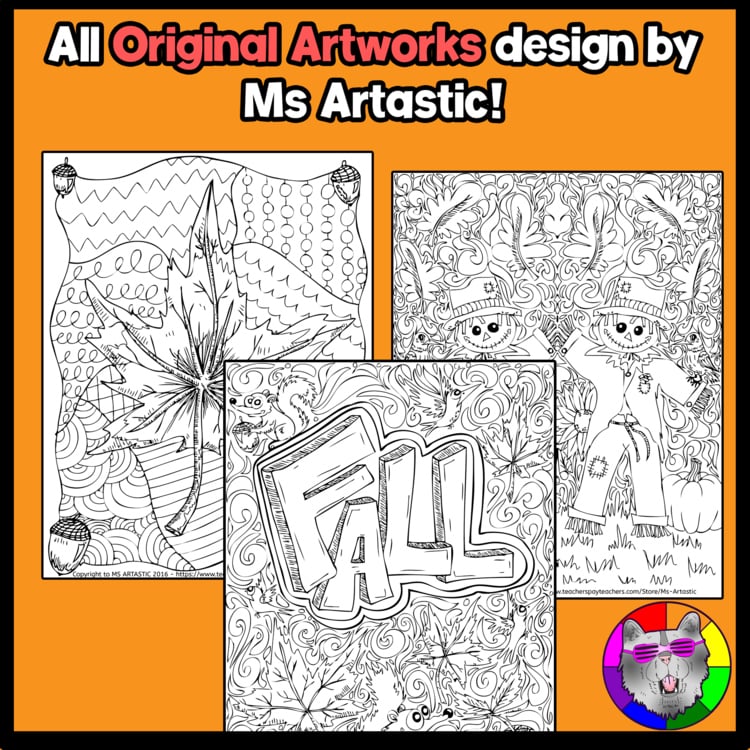 Autumn Coloring Pages Fall Coloring Sheets Activities Coloring Worksheets – image 4