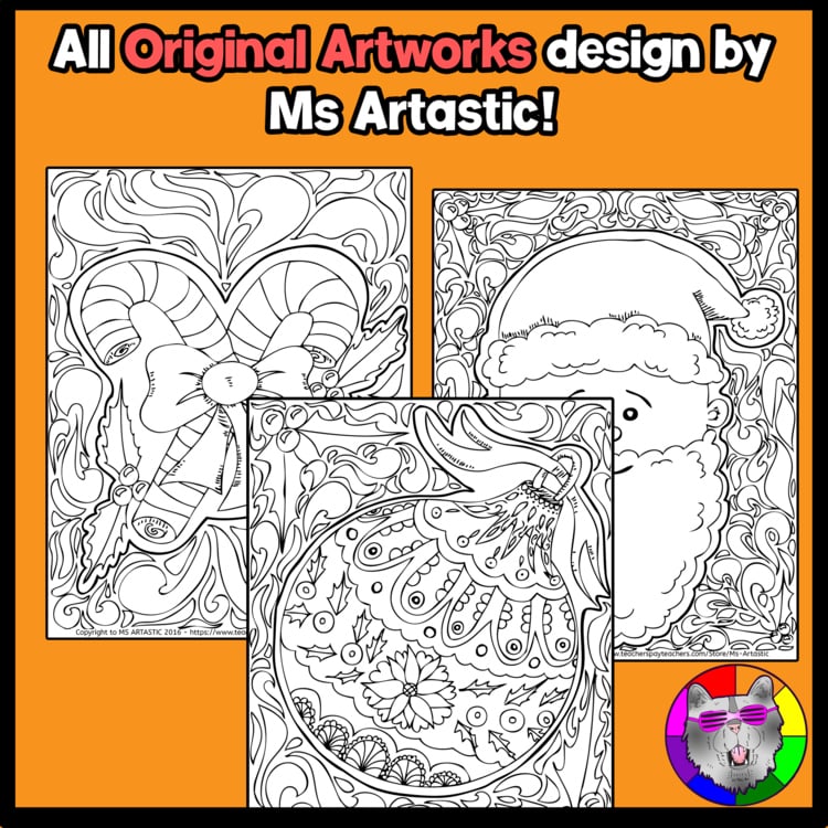 Christmas Coloring Pages Coloring Sheets December Activities Coloring Worksheets – image 4