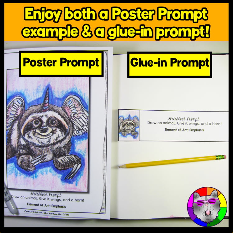 Middle School Sketchbook Art Lessons Projects Sketchbook Prompts Visual Journals – image 4