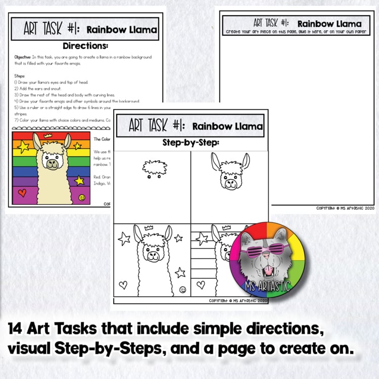 14 Art Lessons Homeschooling Bell Ringers Fast Finishers Art Sub Plans – image 3