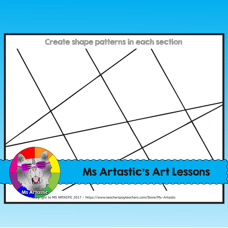 Shape Art Book, Art Lessons – image 4