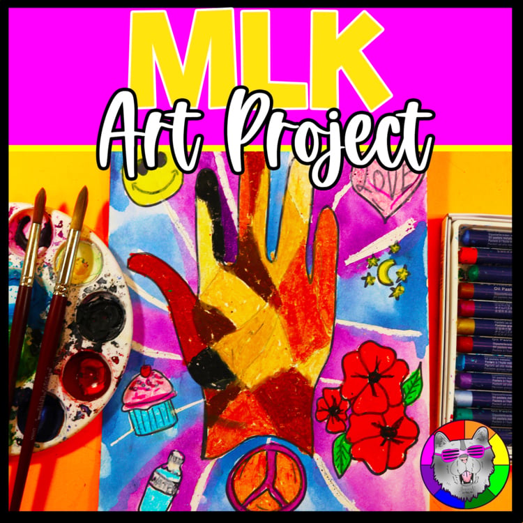 Martin Luther King Art Lesson Freedom MLK Art Project MLK Art Activity