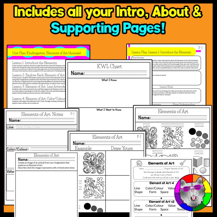 Kindergarten Elements of Art Projects Art Lessons Kindergarten Art Activities – image 3
