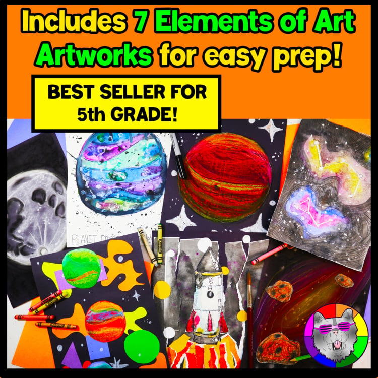 5th Grade Art Projects Elements of Art 5th Grade Art Lessons Space Activities Worksheets – image 2